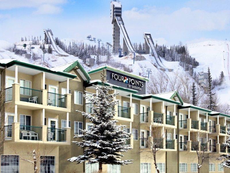 Four Points By Sheraton Hotel & Suites Calgary West Exterior foto